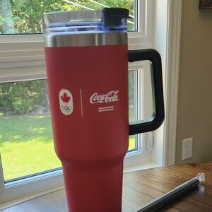 Coca Cola Olympics 40oz Stainless Steel Tumbler (new!) Team Canada
